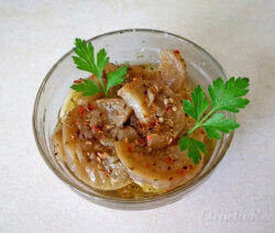 Berenjenas en escabeche. Ornela Recetas.