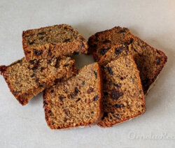 Budín de Ciruelas pasas. Ornela Recetas.