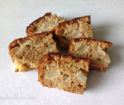 Budín de Pera y Limón. Ornela Recetas.