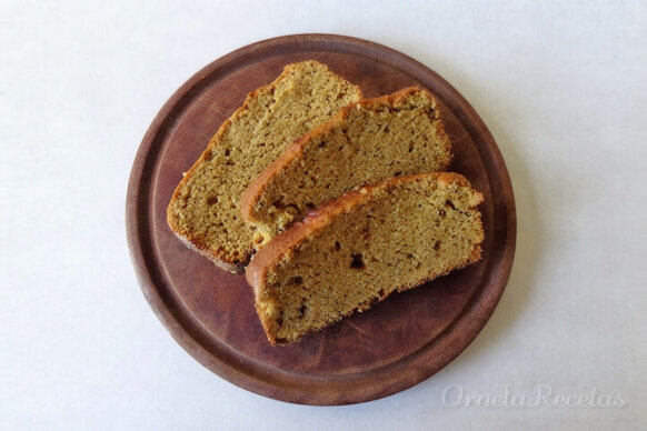 Budín dulce de Zapallo. Ornela Recetas.