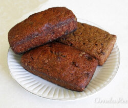 Budincitos de Banana Vegano. Ornela Recetas.