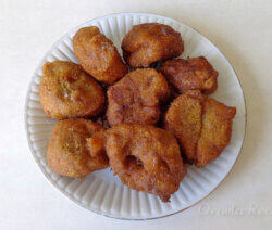 Buñuelos dulces de Calabaza. Ornela Recetas.