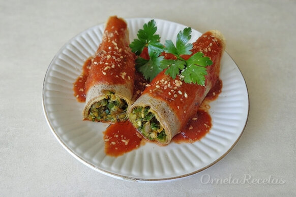 Canelones de Acelga. Ornela Recetas.
