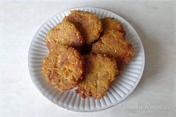 Croquetas de Mijo y Zapallo. Ornela Recetas.