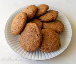 Galletitas de Algarroba. Ornela Recetas.