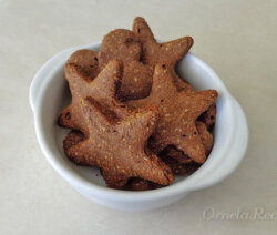 Galletitas de Algarroba veganas. Ornela Recetas.