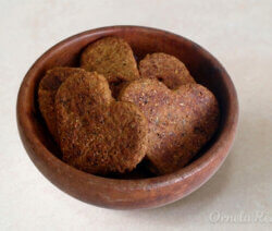 Galletitas de Algarroba veganas sin gluten. Ornela Recetas.