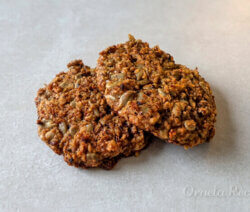 Galletitas de Avena y Girasol. Ornela Recetas.