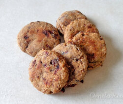 Galletitas de Avena y Pasas. Ornela Recetas.