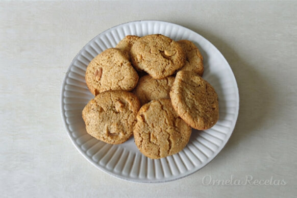 Galletitas de Maní. Ornela Recetas.
