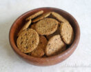 Galletitas integrales con Lino