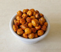 Garbanzos tostados. Ornela Recetas.