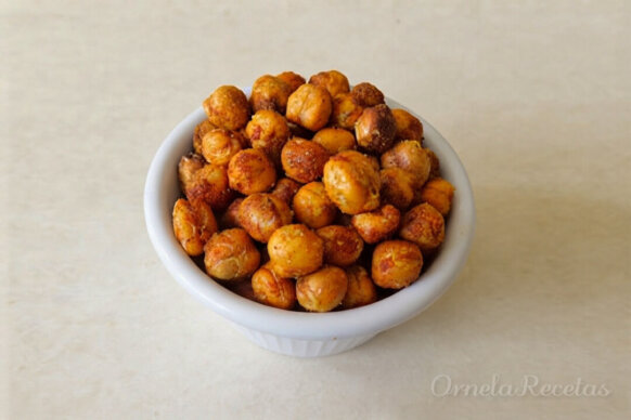 Garbanzos tostados. Ornela Recetas.