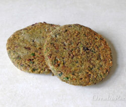 Hamburguesa de Aduki y Espinaca. Ornela Recetas.