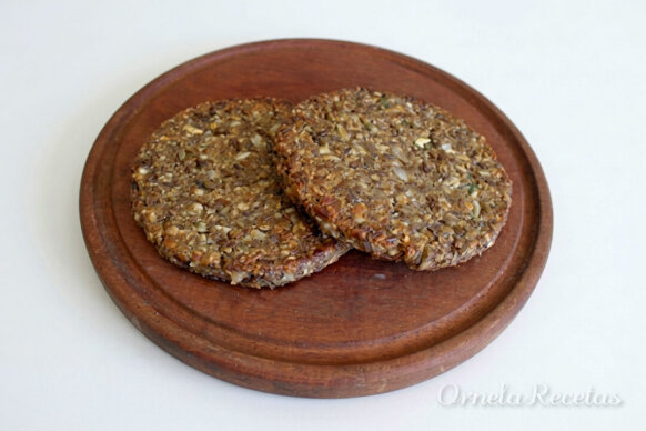 Hamburguesas de Lentejas. Ornela Recetas.