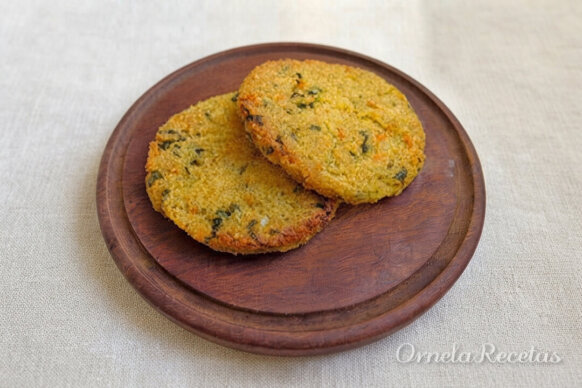 Hamburguesas de Quinoa. Ornela Recetas.