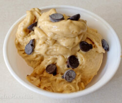 Helado de Banana con pasta de maní. Ornela Recetas.