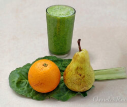 Jugo verde de Acelga. Ornela Recetas.