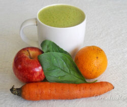Jugo verde de Albahaca. Ornela Recetas.