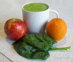 Jugo verde de Espinaca. Ornela Recetas.