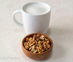 Leche de Nueces. Ornela Recetas.