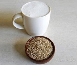 Leche de Sésamo. Ornela Recetas.
