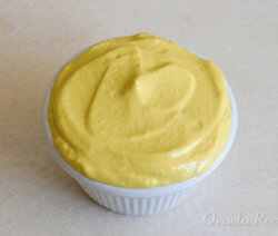 Mayonesa sin huevo. Ornela Recetas.