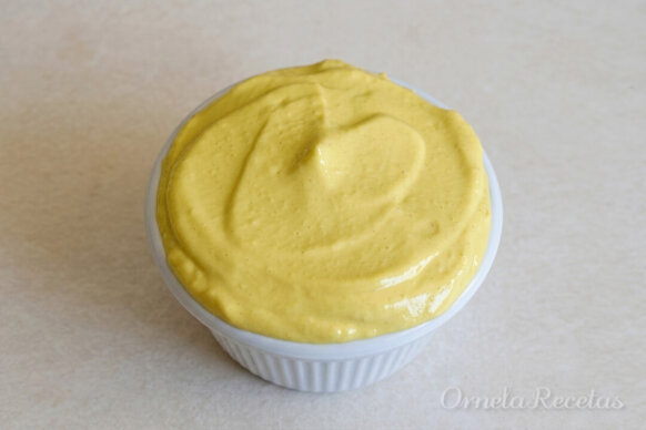 Mayonesa sin huevo. Ornela Recetas.