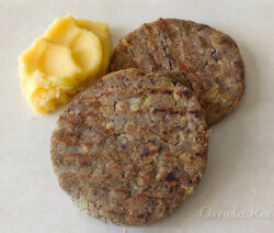 Medallones de Aduki y Yamani. Ornela Recetas.