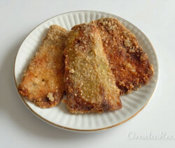 Milanesas de Berenjena. Ornela Recetas.
