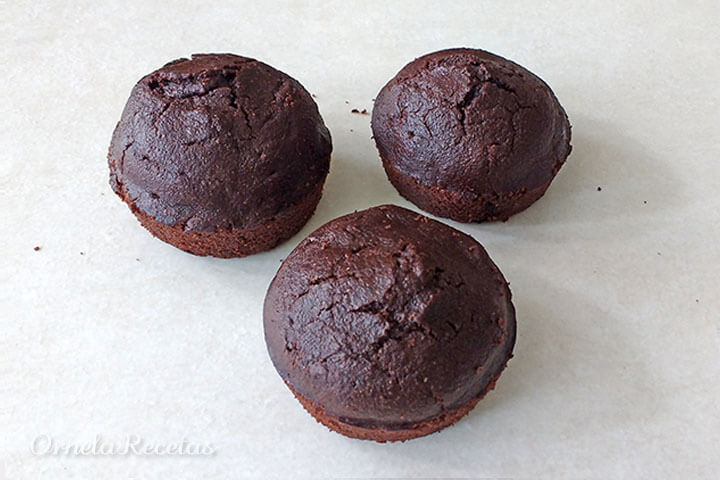 Muffins de Chocolate | Ornela Recetas
