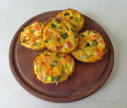 Muffins de Vegetales. Ornela Recetas.