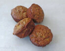 Muffins integrales de Manzana