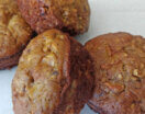 Muffins integrales de Manzana