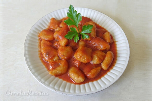 Ñoquis de Papa y Calabaza. Ornela Recetas.