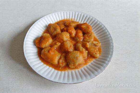 Ñoquis integrales de Batata. Ornela Recetas.