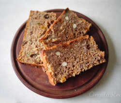 Pan dulce integral. Ornela Recetas.