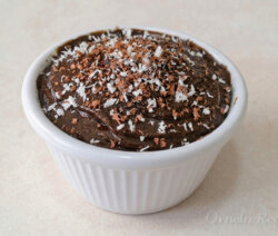 Postre de Palta y Cacao. Ornela Recetas.
