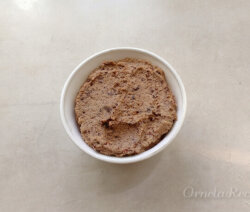 Postrecito de manzana, nueces y pasas. Ornela Recetas.