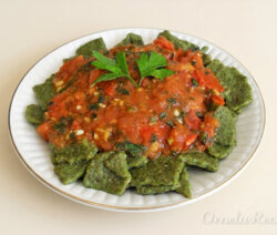 Raviolines de Espinaca. Ornela Recetas.