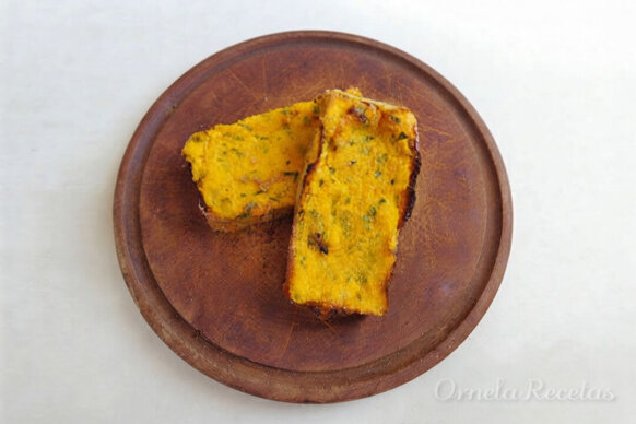 Soufflé de Calabaza. Ornela Recetas.