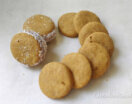Tapitas veganas para alfajores