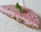 Tarta helada de Frutos secos y Frutillas