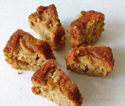 Torta de Manzana invertida. Ornela Recetas.