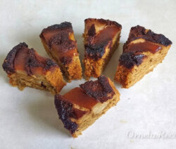 Torta de Pera invertida. Ornela Recetas.