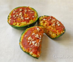 Zapallitos rellenos. Ornela Recetas.