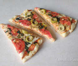 Pizza Sin gluten II. Ornela Recetas.