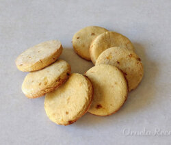 Tapitas sin tacc con harina de coco. Ornela Recetas.