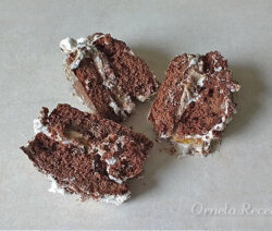 Torta integral de cacao amargo, vegana 100%. Ornela Recetas.