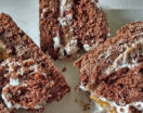 Torta integral de Cacao 100% Vegana